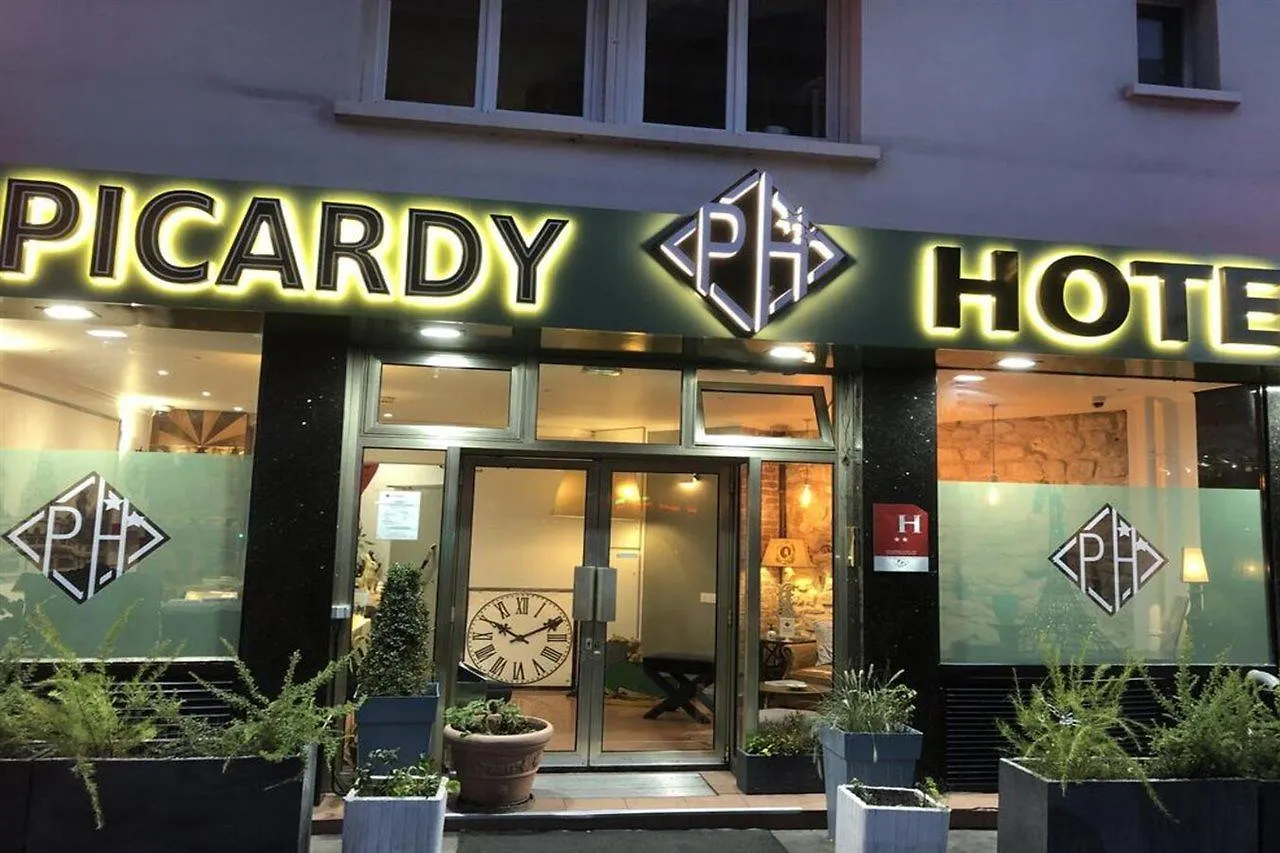 ** Hotell Picardy Hotel-Gare Du Nord Paris Frankrike